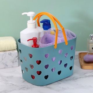 Giỏ nhựa có quai hình trái tim
