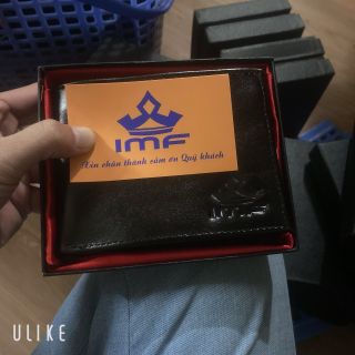 Ví da bò nam mẫu ngang cao cấp