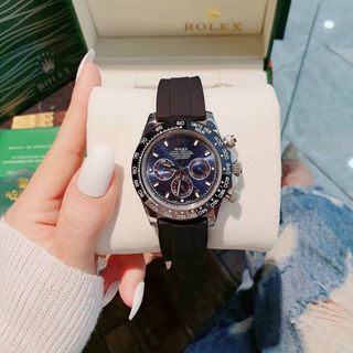 ĐỒNG HỒ CAO SU NAM CAO CẤP RÔ.LEX MÁY CƠ NEW