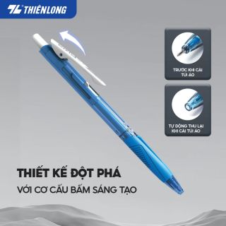 BÚT TL095, VỀ XANH HỘP 20 BÚT