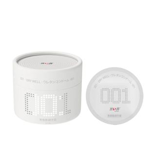 Bao cao su siêu mỏng 001 PU - Drywell chính hãng - 3 cái (pro)