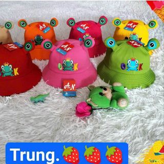 Mũ bucket trẻ em đủ mẫu có doraemon CQ