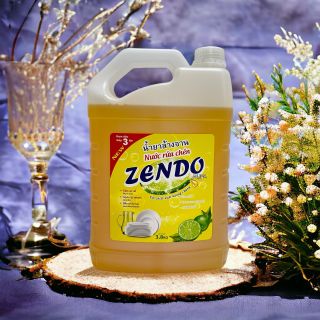 Nước rửa chén hữu cơ Zendo 3,8Kg - hương Chanh