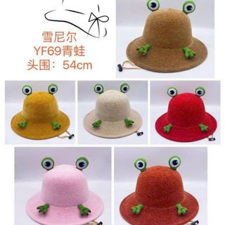 Mũ bucket trẻ em con ếch trên nón QC giá sỉ