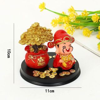 TƯỢNG THẦN TÀI CÂY KIM TIỀN