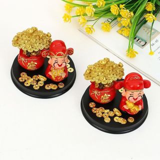 TƯỢNG THẦN TÀI CÂY KIM TIỀN