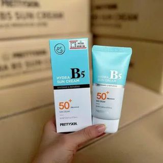 Kem Chống Nắng Phục Hồi Dưỡng Trắng B5 Prety Skin Hàn Quốc Hydra B5 Sun Cream 70ml giá sỉ