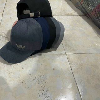 Mũ lưỡi trai trẻ em đủ mẫu hình tròn có chữ N Y màu vàng CQ