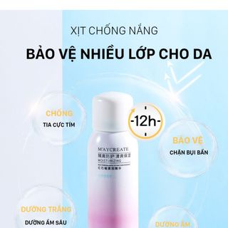 Kem Chống Nắng Maycreate Spray 150ml Chính Hãng