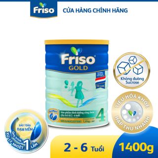 SỮA BỘT FRISO GOLD 4 1400G CHO BÉ 2-6 TUỔI - FRISO GOLD