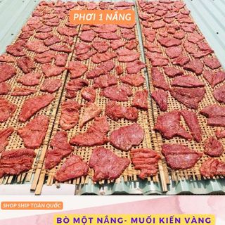 Bò 1 Nắng Tặng Muối kiến vàng loại đặc biệt.
