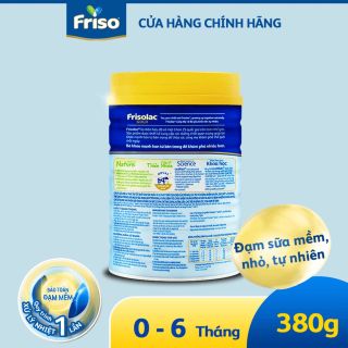 SỮA BỘT FRISOLAC GOLD 1 380G CHO BÉ 0-6 THÁNG - FRISO GOLD