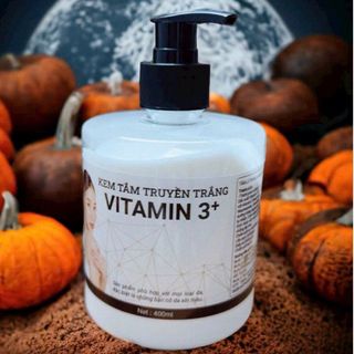 KEM TẮM TRUYỀN TRẮNG VITAMIN 3+ 400ml