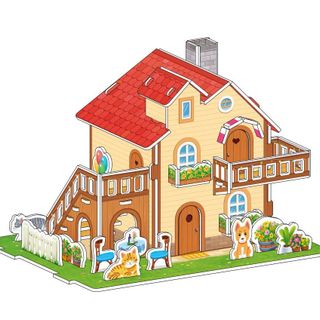 💐TRANH 3D XỐP MÔ HÌNH LẮP RÁP (SIZE 21 X 28.5CM), MẪU 2@