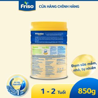 SỮA BỘT FRISOLAC GOLD 3 850G CHO BÉ 1-2 TUỔI - FRISO GOLD