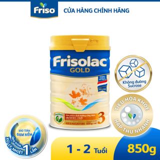 SỮA BỘT FRISOLAC GOLD 3 850G CHO BÉ 1-2 TUỔI - FRISO GOLD
