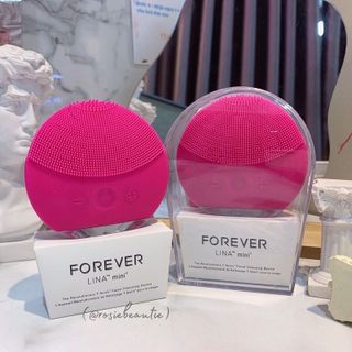 Máy rửa mặt Forever Lina Mini, Máy rung tạo bọt giúp sạch sâu cho da mặt
