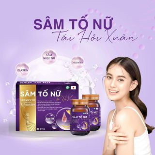 Viên Sâm tố nữ Tái Hồi Xuân (2lọ ×30viên)