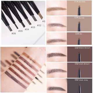 Chì Chân Mày Designing Eyebrow Pencil 0.3g Chính Hãng