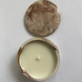 Nến hủ cao cấp PuPu Candle vân đá size mini giá sỉ