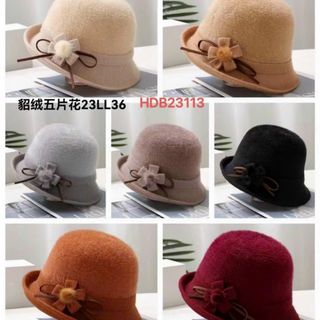 Mũ vành đủ mẫu có bông hoa nhỏ CQ