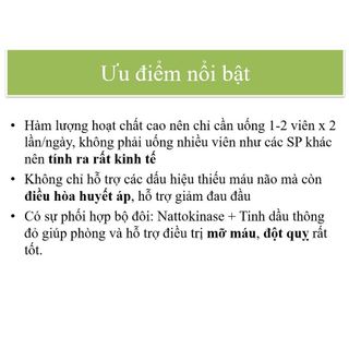 Combo 2 hộp Hoạt huyết dưỡng não VIMOS giảm đau đầu, mất ngủ suy nhược thần kinh, tăng tuần hoàn não lọ 60 viên