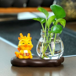 CHẬU THỦY TINH NUÔI CÁ TƯỢNG RỒNG