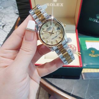 ĐỒNG HỒ NAM NỮ THỜI TRANG RÔ.LEX mặt 3D