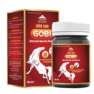 Viên Cao Gobi nhung hươu, cao ngựa bạch Mông Cổ giúp giảm đau nhức xương khớp, tốt cho thận, tăng cường sức khỏe giá sỉ