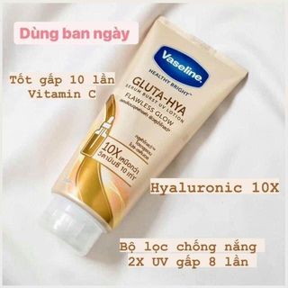 Sữa Dưỡng Thể Vaseline 10X Gluta Hya Serum Burst Lotion 300ml