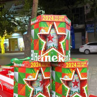 Set Hộp quà bia Ken Tết 2024 ( 6 lon)