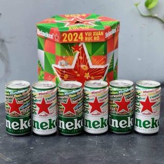 Set Hộp quà bia Ken Tết 2024 ( 6 lon)