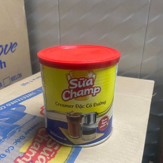 Thùng 24 lon Sữa đặc có đường Dairy Champ loại 1kg (mẫu mới)