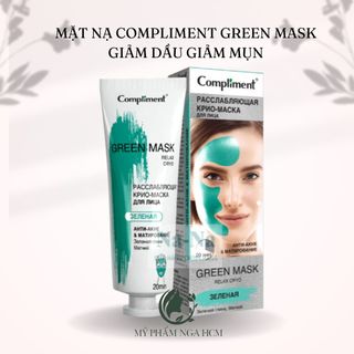 Mặt nạ Compliment Green Mask chống lão hóa, giảm mụn giá sỉ
