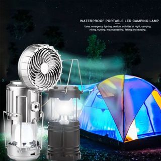 ĐÈN NĂNG LƯỢNG MẶT TRỜI KIÊM QUẠT 9299