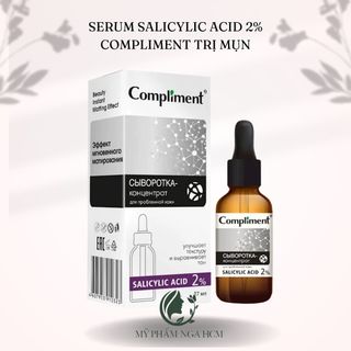 Serum Compliment Salicylic Acid 2% làm sạch sâu, giảm mụn, se lỗ chân lông, kiềm dầu giá sỉ