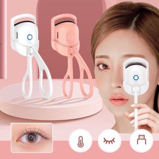 Bấm mi điện màu trắng (pin sạc) dễ thương và mang theo ra ngoài