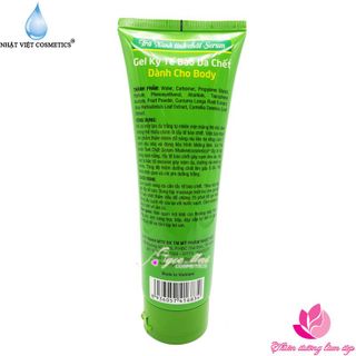 Gel tẩy tế bào chết trà xanh tinh chất Serum NHẬT VIỆT COSMETICS 100ml