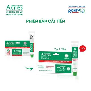 Gel giảm mụn đầu trắng và mụn đầu đen - Acnes Sealing Jell