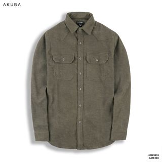 ÁO SƠ MI TAY DÀI AKUBA 01RP0859