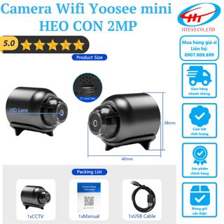 Camera Wifi Yoosee mini HEO CON 2MP – sử dụng app YsxLite — BH 6 tháng giá sỉ