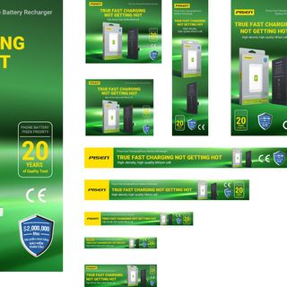 Pin Pisen iPhone 7Plus - Dung lượng chuẩn gốc - 2900mAh