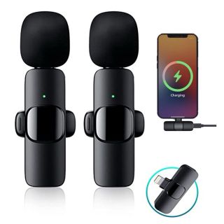 Micro K9 không dây cài áo, hỗ trợ lọc âm, thu xa 20m cho android và iphone