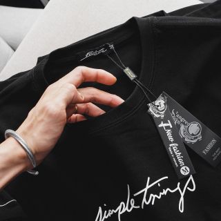 ÁO THUN CỔ TRÒN SIMPLE THUN COTTON CÁT LOẠI 1 P202