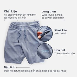 QUẦN THUN BOSTON BASIC THẤM HÚT TỐT, THOÁNG MÁT P198