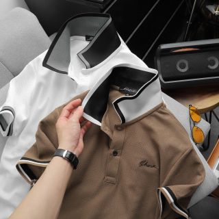 ÁO THUN CỔ BẺ SHARK THUN COTTON LỤC GIÁC CAO CẤP, CO GIÃN MỀM MẠI P206
