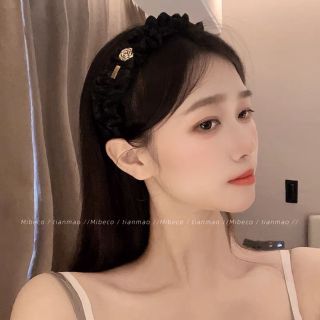Bờm tóc hoa trà - bờm minmin