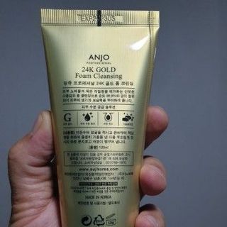 ANJO SỮA RỬA MẶT HÀN QUỐC 24K GOLD - 100ml