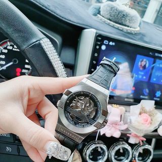 ĐỒNG HỒ NAM CƠ CAO CẤP MASERA.TI VIỀN BẠC 1
