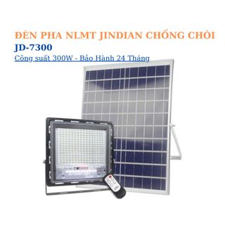 Đèn Pha Năng Lượng Mặt Trời 300W Jindian JD-7300 Chống Chói - Bảo Hành 24 Tháng giá sỉ